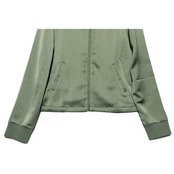 Hinge Lightweight Jacket Women's Size 1 Extra Small Green Full Zipup - Picture 6 of 6